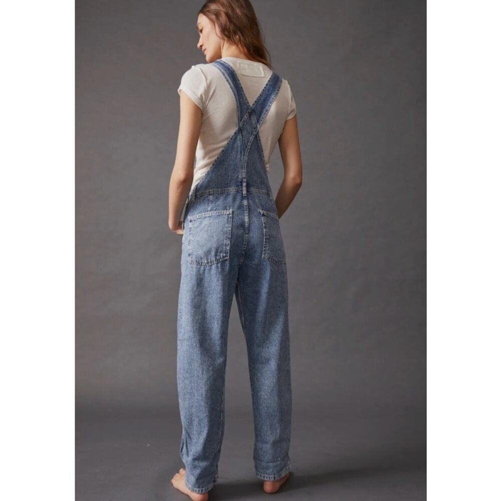 We The Free Ziggy Denim Overalls Slouchy Fit Size XS - Picture 2 of 11